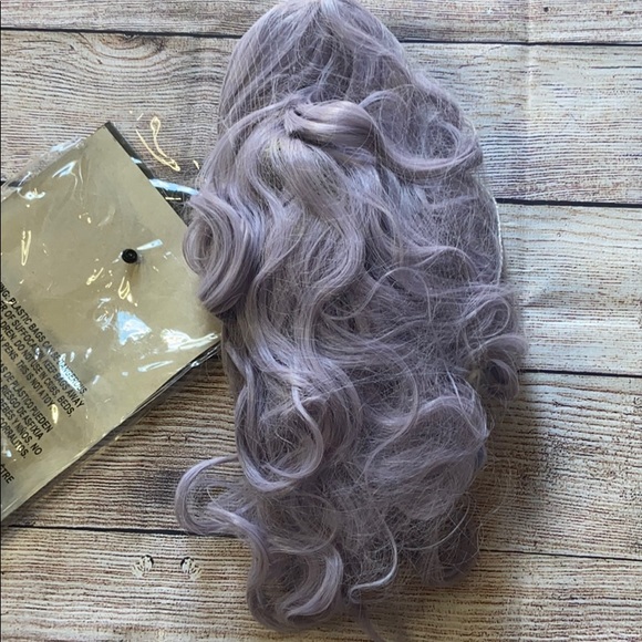 SOLD Party City Dusty Lavender Wig Halloween - Picture 3 of 3